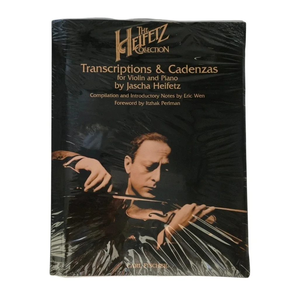 HEIFETZ: TRANSCRIPTIONS & CADENZAS By Jascha Heifetz & Eric Wen -  NEW